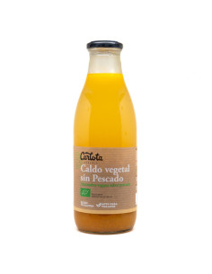 Caldo vegano sabor pescado 1 litro Carlota Organic